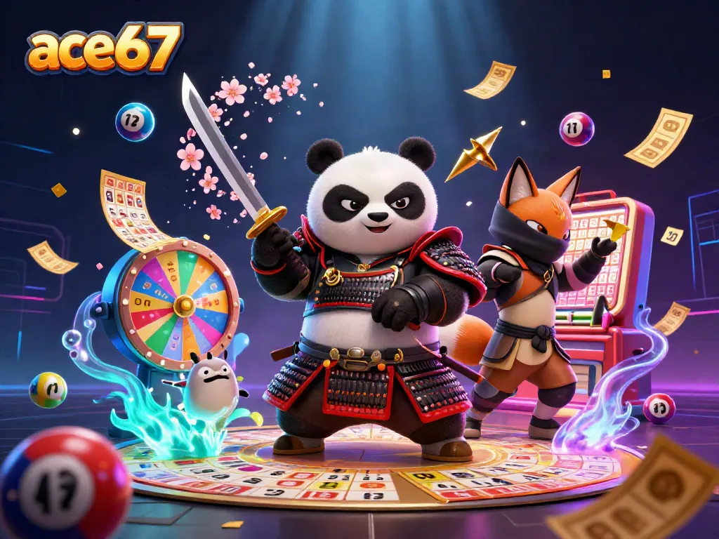Experience ace67 with dynamic, interactive gaming elements in a vibrant casino scene.